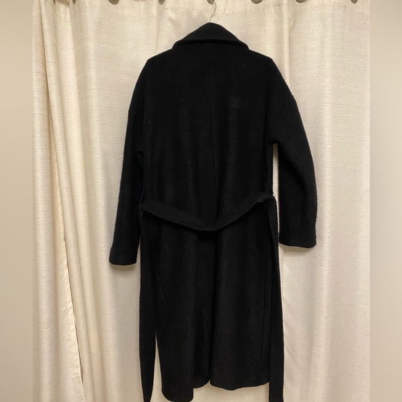 Black Mango Trench with belt - Picture 3 of 3